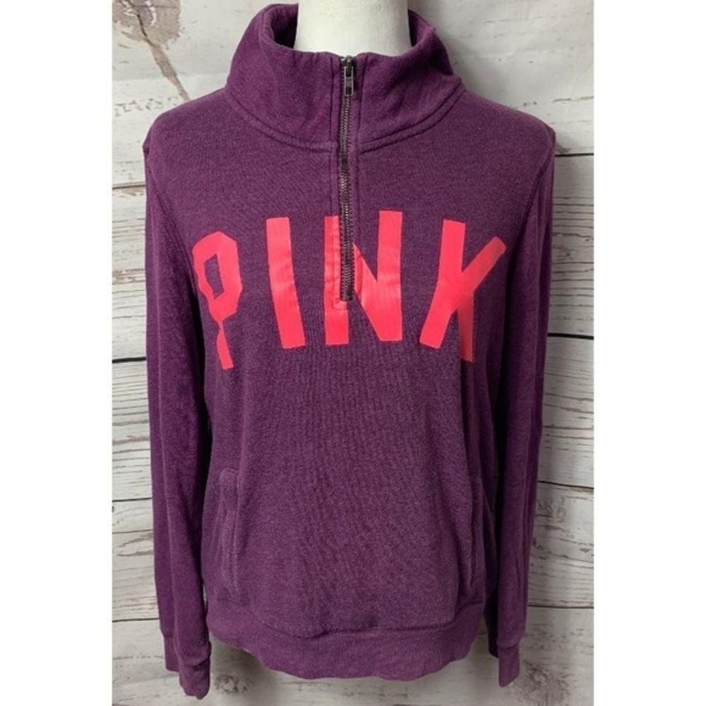 Vs Pink Perfect Quarter Zip Pullover - image 1
